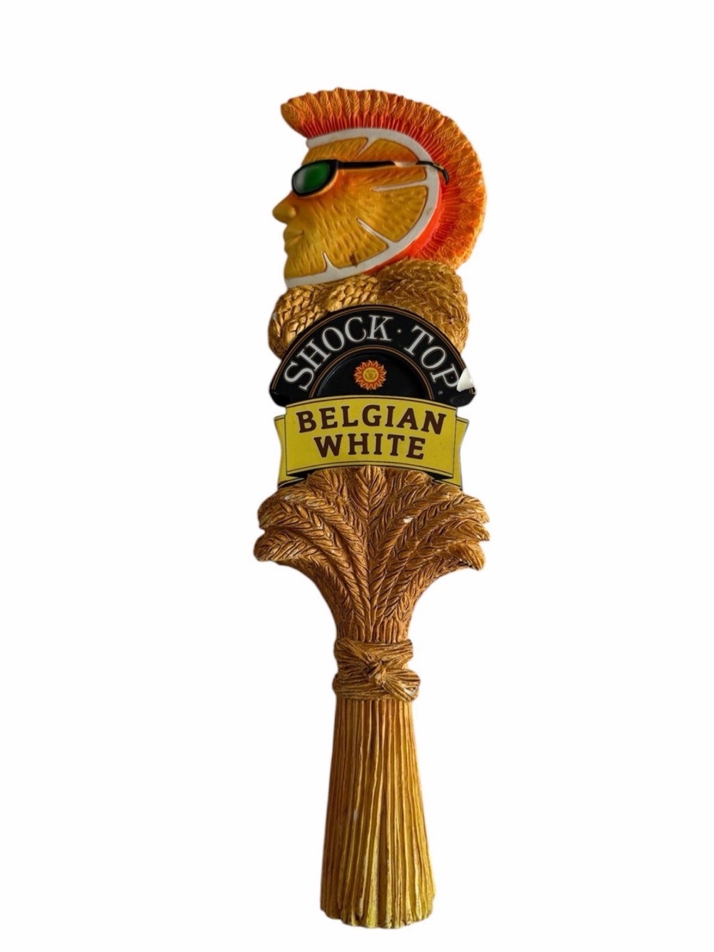 Shock Top Belgian Beer Tap Handle Bar Decor Draft Tap Handle
